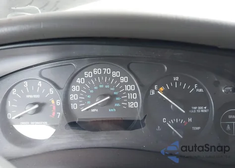 2000 Buick Regal Gs from USA, damaged, VIN 2G4WF5518Y1301795